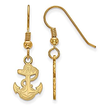 【中古】【インポート品・未当て嵌める】米国海軍Small ( 1?/ 2in)ダングルイヤリングワイヤ(ゴールドメッキ) スポーツ・アウトドア-その他-スポーツウェア・アクセサリー