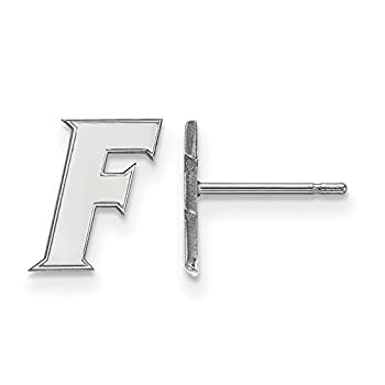 【中古】【輸入品・未使用】フロリダExtra Small (3?/ 8インチ) ポストイヤリング14?Kホワイトゴールド