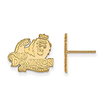 【中古】【輸入品・未使用】Old Dominion Small ( 1?/ 2インチ)ポストイヤリング(ゴールドメッキ)