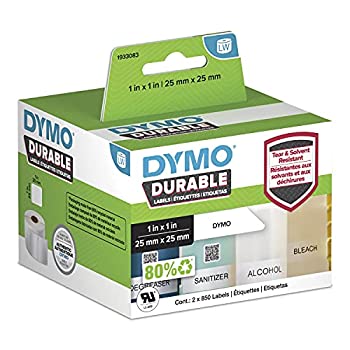 【中古】【インポート品・未当て嵌める】LabelWriter付け札印刷工用DYMO LW耐久性産業用付け札、白ポリ、1%ﾀﾞﾌﾞﾙｸｫｰﾃ%x 1%ﾀﾞﾌﾞﾙｸｫｰﾃ%、2一巻き850（1933083）