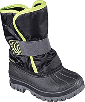 【中古】【輸入品・未使用】Skechers 幼児/幼児 男の子 Lil Frostie 寒冷気候ブーツ ブラック/ライム