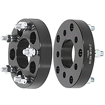 【中古】【輸入品・未使用】ECCPP 1.25インチ 5ラグ 5x114.3 ホイールスペーサーアダプター 5x4.5 から 5x5.5 73mm CB 1/2インチスタッド付きF-ord Edge用 Je-ep Comanche|スカイマーケットプラス