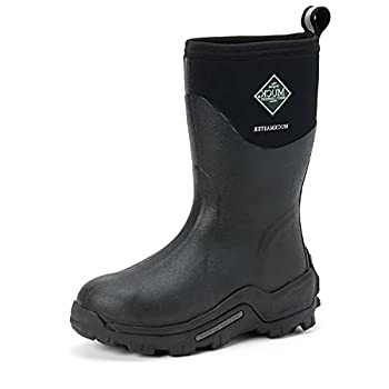【中古】【インポート品・未当て嵌める】Muck Boot Muckmaster 商用品位 ラバーワークブーツ US 大きさ: 6 Women/5 Men 色つや: 黒いこと
