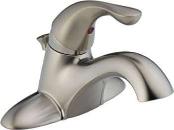 【中古】【輸入品・未使用】Delta Faucet Stainless Steel Classic Centerset Lavatory Faucet 520-SS-DST