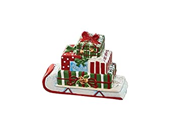 【中古】【輸入品・未使用】公園デザインSleigh Bells Salt & Pepper Set、、マルチカラー
