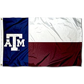 【中古】【輸入品・未使用】College Flags & Banners Co. テキサスA&M アギーズ テキサス州旗