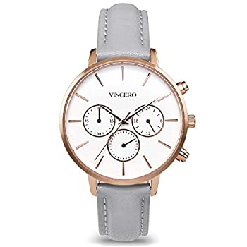 【中古】【輸入品・未使用】Vincero レディース ラグジュアリー Kleio 腕時計 38.00 ローズ+フォグ