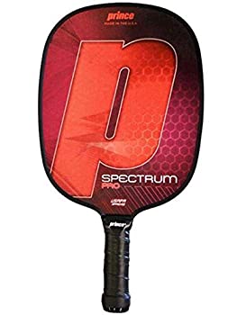 【中古】【インポート品・未当て嵌める】Prince Spectrum Pro Pickleballパドル Light Weight 赤いこと