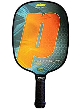 【中古】【インポート品・未当て嵌める】Prince Spectrum Pro Pickleballパドル Standard Weight オレンジ色