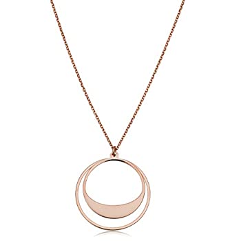 【中古】【輸入品・未使用】Kooljewelry 14Kイエローまたはローズゴールド サークルペンダント 調節可能なネックレス (17インチまたは18インチまで調整可能)%ｶﾝﾏ% 金属%ｶﾝﾏ% 53,300円