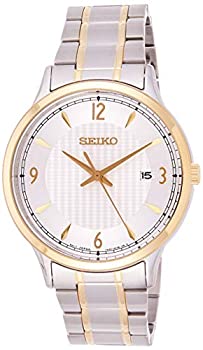 【中古】【インポート品・未当て嵌める】Seiko Men\u0027s SGEH82 Silver Stainless-Steel Japanese Quartz Dress Watch