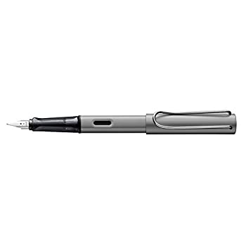 【中古】【インポート品・未当て嵌める】LAMY Al-Star アノード燻すメタリック筆 アルミニウムグラファイトバレル 太字 (L26B)