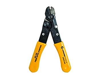 【中古】【輸入品・未使用】Jonard JIC-125 Fiber Optic Stripper with Yellow Plastic Dipped Handle%ｶﾝﾏ% 5-3/16 Length by Jonard Tools