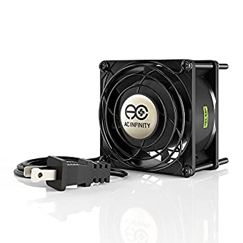 【中古】【輸入品・未使用】AC Infinity AXIAL 8038 静かなマフィンファン 115 V 120 V AC 80 mm x 38 mm UL認定の低速度 DIYでの冷却 換気 排気プロジェクト用