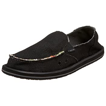 【中古】【輸入品・未使用】Sanuk Donna Hemp%ｶﾝﾏ% ブラック%ｶﾝﾏ% 9｜スカイマーケットプラス