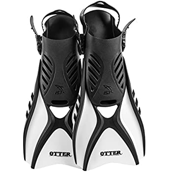 【中古】【輸入品・未使用】水泳、シュノーケリング、スキューバ、ウォータースポーツ用小IST FK31 OTTERトレックフィンホワイト（サイズ：4-7）｜スカイマーケットプラス