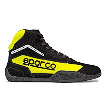【中古】【輸入品・未使用】SPARCO (スパルコ) カートシューズ GAMMA KB-4 BLACK/YELLOW サイズ39 00125939NRGF