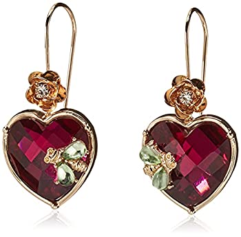 【中古】【輸入品・未使用】[ベッツィ・ジョンソン]Betsey Johnson Stone Heart Drop Earrings ジュエリー [並行輸入品]｜スカイマーケットプラス