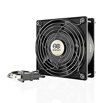 【中古】【インポート品・未当て嵌める】AC Infinity AXIAL LS1238 静音マフィンファン 120V AC 120粍 x 38粍 UL御墨付き低速 DIY 落ち居る風通し排気ガス事業計画用