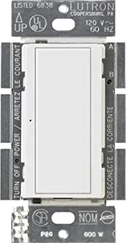 【中古】【輸入品・未使用】Lutron Maestro デジタルライトスイッチ 8A さまざまな場所に/単極 MA-S8AM-WH 1
