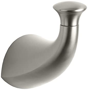 【中古】【輸入品・未使用】(Vibrant Brushed Nickel) - Kohler K-37055 Alteo Single Hook Robe Hook%ｶﾝﾏ%