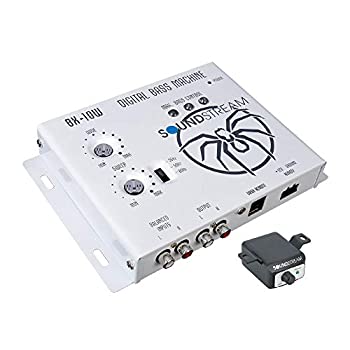 【中古】【インポート品・未当て嵌める】Soundstream BX-10W デジタル低音部生まれ変わり中央処理装置 遠隔操作付き添い人 (白いこと)