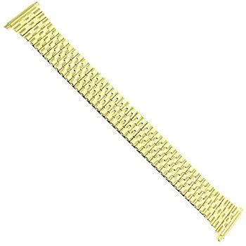 【中古】【輸入品・未使用】Speidelバンドtwist-o-flex拡張ストレッチゴールドトーンFits 18?mm to 23?mm