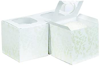 【中古】【輸入品・未使用】(Pearl Flourish) - Hortense B. Hewitt Wedding Accessories Cupcake Boxes%カンマ% Pearl Flourish%カンマ% Pack of 24|スカイマーケットプラス