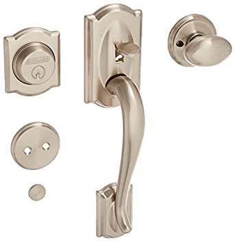【中古】【輸入品・未使用】Schlage f93cam619sie Camelot Inactive Handleset with Sienaレバー、サテンニッケル 56,019円