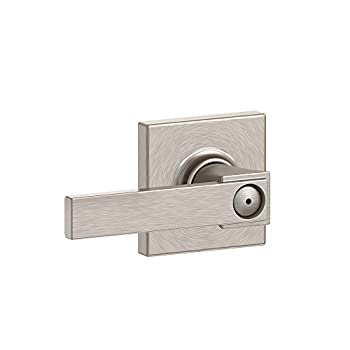 【中古】【インポート品・未当て嵌める】Schlage F40 NBK 619 COL コリンズ刈り込み ノースブルック 臥榻\u00262階建てバス生き胆 繻子Ｎｉ