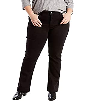 【中古】【輸入品・未使用】Levi's レディース プラスサイズ クラシック ストレートジーンズ US サイズ: 24 カラー: ブラック