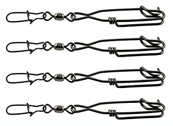 【中古】【輸入品・未使用】Long Line釣りTunaクリップステンレススチールクリップブランチHangers with Crane Swivel Duoロックスナップ