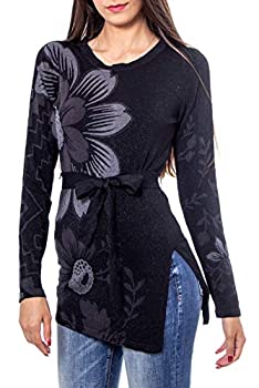 【中古】【輸入品・未使用】Desigual レディース プルオーバー Lua US サイズ: EU XL カラー: ブラック|スカイマーケットプラス