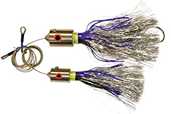 【中古】【インポート品・未当てはめる】EAT MY TACKLE ラトルフィッシングルアー 12inと10in 塩水 Wahoo Killers