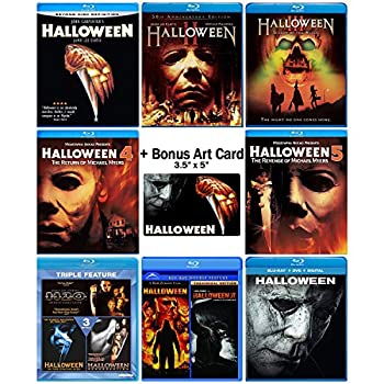 【中古】【輸入品・未使用】Halloween: Ultimate 11 Movie Collection: Complete Original + Rob Zombie Remake + 2018 Sequel Blu-ray Series + Bonus Art Card｜スカイマーケットプラス