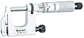【中古】【インポート品・未当てはめる】Starrett 220XRL-1 Mul-T-Anvil Micrometre%ｶﾝﾏ% Ratchet Stop%ｶﾝﾏ% Lock Nut%ｶﾝﾏ% Carbide Faces%ｶﾝﾏ% 0%ﾀﾞﾌﾞﾙｸｫｰﾃ% - 2.5糎 Range%ｶﾝﾏ% 0糎 Gr