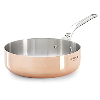 【中古】【インポート品・未当て嵌める】De Buyer 6230.20 Prima Matera Straight Saute Pan with Magnetic Bottom%ｶﾝﾏ% 20 珊 Diameter