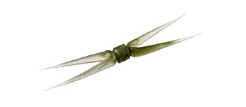 【中古】【輸入品・未使用】13 Fishing MQ-GH%ﾀﾞﾌﾞﾙｸｫｰﾃ%Mini Quatro%ﾀﾞﾌﾞﾙｸｫｰﾃ% グリーンヘッド - アイスプラスチック 6個パック マルチ