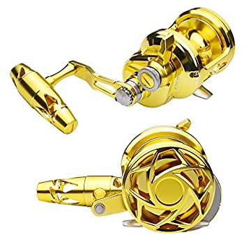 【中古】【インポート品・未当て嵌める】Proberos 御釣り用トローリングリール 塩水 高耐久 奈落の底 綿津見 オフショア ラウンド気泡管水準器 風 軽銀 過ぎ来し方のジギングリール 1個 JN12(Right H