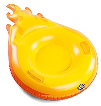 【中古】【輸入品・未使用】Big Mouth Toys オリジナル スノーチューブ 浮き輪 ソリ 耐荷重110kg （ファイヤーボール） BMT-BMST-0010｜スカイマーケットプラス