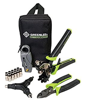 【中古】【輸入品・未使用】Paladin Tools PA4910ステアタイトプロCATV Fクリンプキット