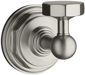 【中古】【輸入品・未使用】Pinstripe K-13113-BN Robe Hook%ｶﾝﾏ% Vibrant Brushed Nickel