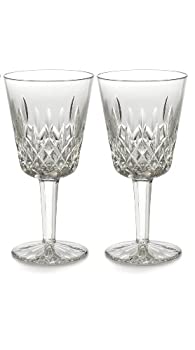 【中古】【輸入品・未使用】Waterford Lismore Goblet Pair%ｶﾝﾏ% 8-Ounce by Waterford Crystal｜スカイマーケットプラス