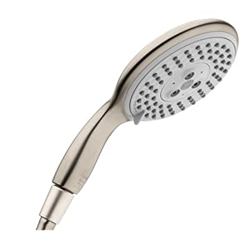 【中古】【輸入品・未使用】(Brushed Nickel) - Hansgrohe 04344820 Raindance E 100 AIR Green 3-Jet Handshower%ｶﾝﾏ% Brushed Nickel