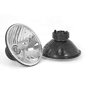 【中古】【輸入品・未使用】Rugged Ridge 12402.80 Round Crystal H2 Headlights, 65-06 Jeep CJ And Wrangler