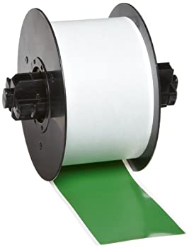 【中古】【輸入品・未使用】Brady 113205 MiniMark 100' Length x 2.25 Width%ｶﾝﾏ% B-595 Vinyl%ｶﾝﾏ% Green Indoor/Outdoor Industrial Label Printer Super Tough Tape by