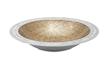 【中古】【インポート品・未当て嵌める】Julia Knight Classics 38.1糎 Round Bowl - Toffee
