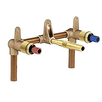 【中古】【インポート品・未当てはめる】Moen 9700 M-PACT ウォールマウントバスルーム水道の栓 ラフインバルブ 1/2in CC
