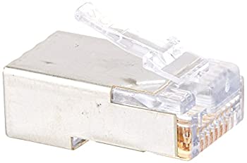 【中古】【輸入品・未使用】Platinum Tools 105020 EZ-RJ45 Shielded Internal Ground%ｶﾝﾏ% 100-Pack