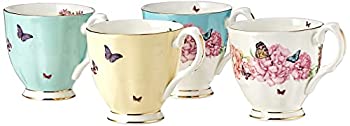 【中古】【インポート品・未当て嵌める】Royal Albert Miranda Kerr Vintage Mugs (Set of 4)%ｶﾝﾏ% 10.5 薬局衡オンス by Royal Albert
